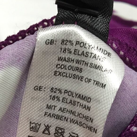 Marie Meili O Ring Polka Dot Bikini Top (D7) - Picture 8 of 8